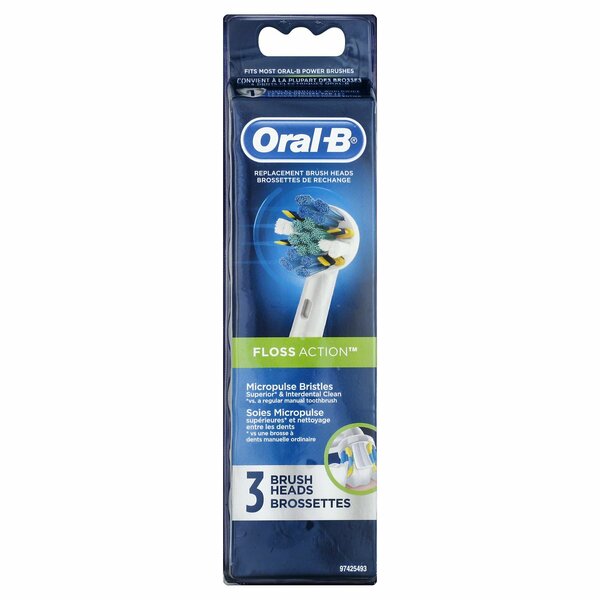 Oral-B Oral B Floss Action Brush Heads 3Ct 610852